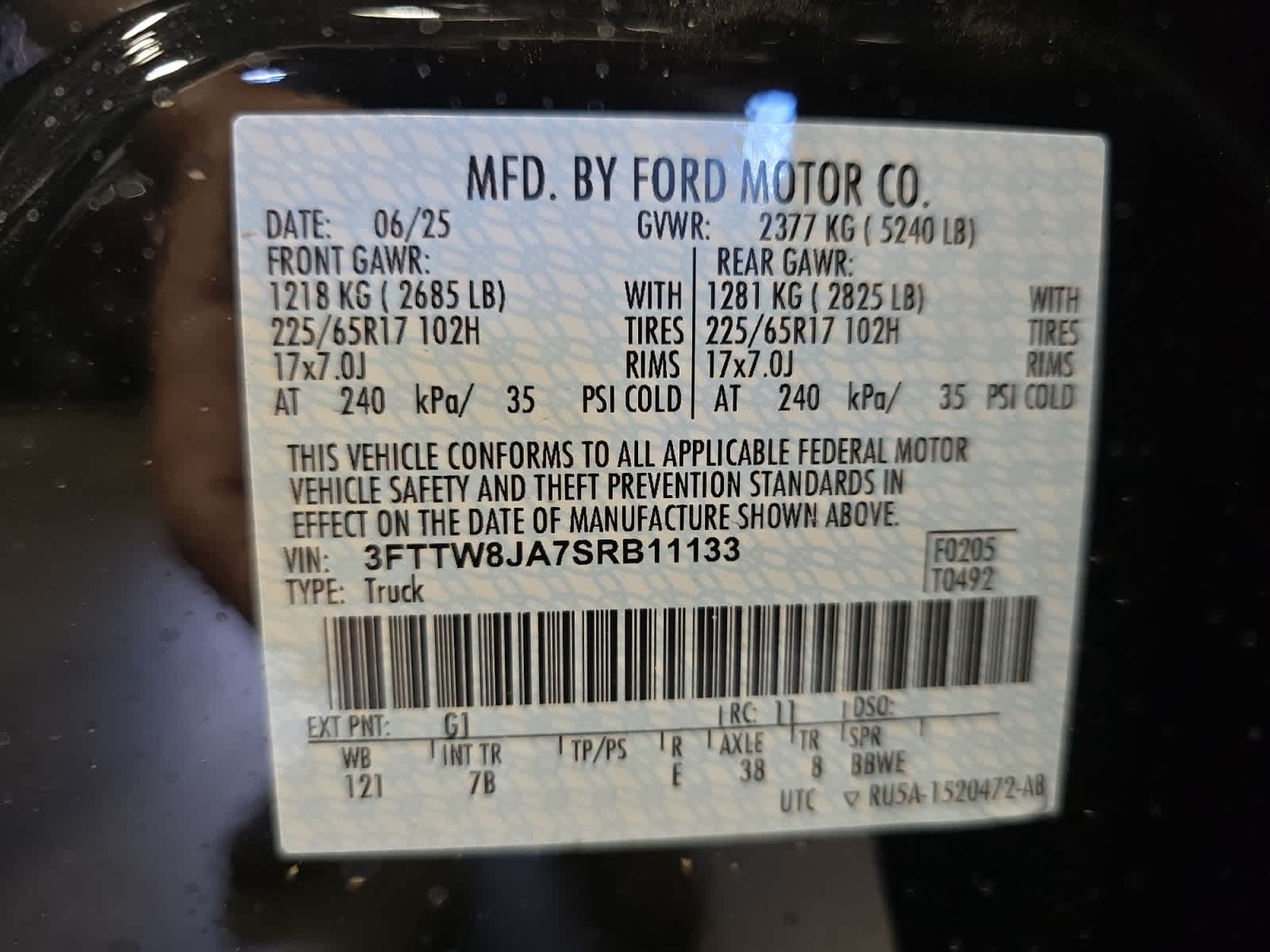 new 2025 Ford Maverick car, priced at $34,255