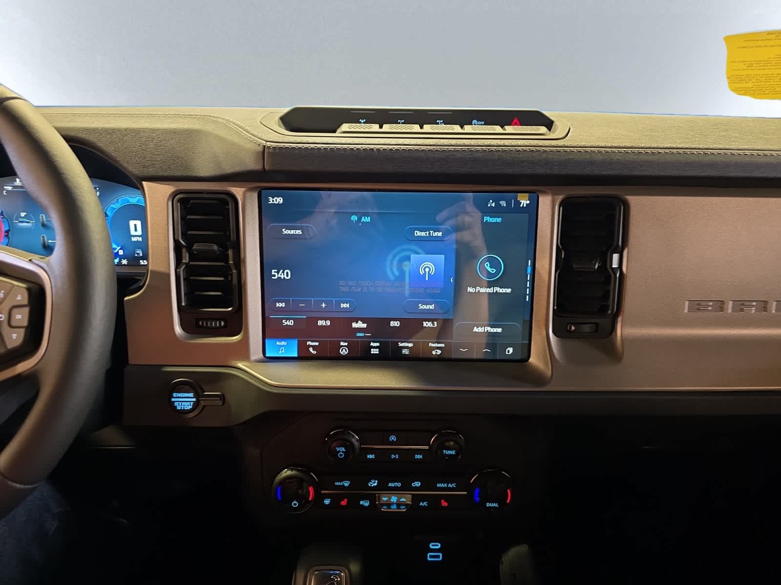 new 2025 Ford Bronco car, priced at $56,395