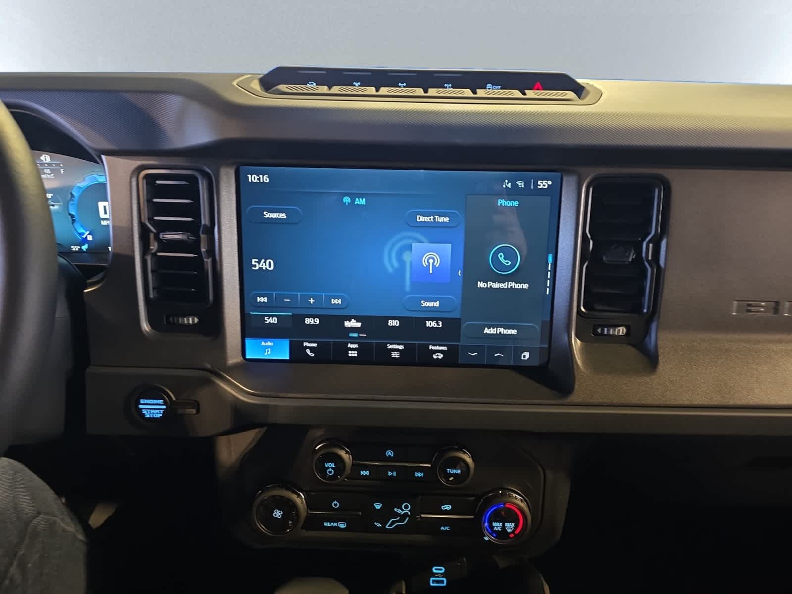 new 2025 Ford Bronco car, priced at $55,695