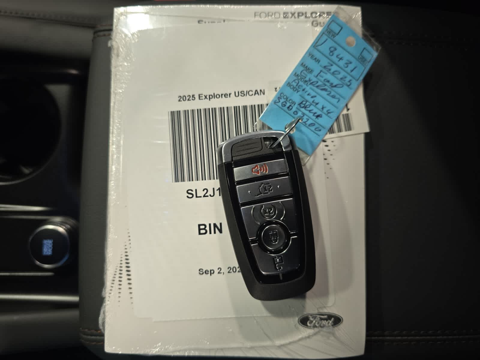 new 2025 Ford Explorer car, priced at $48,800