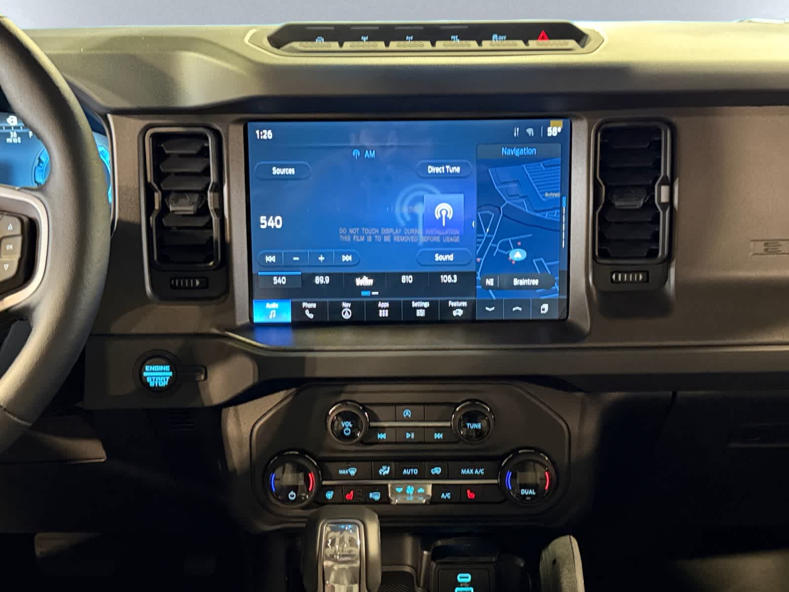 new 2025 Ford Bronco car, priced at $62,395