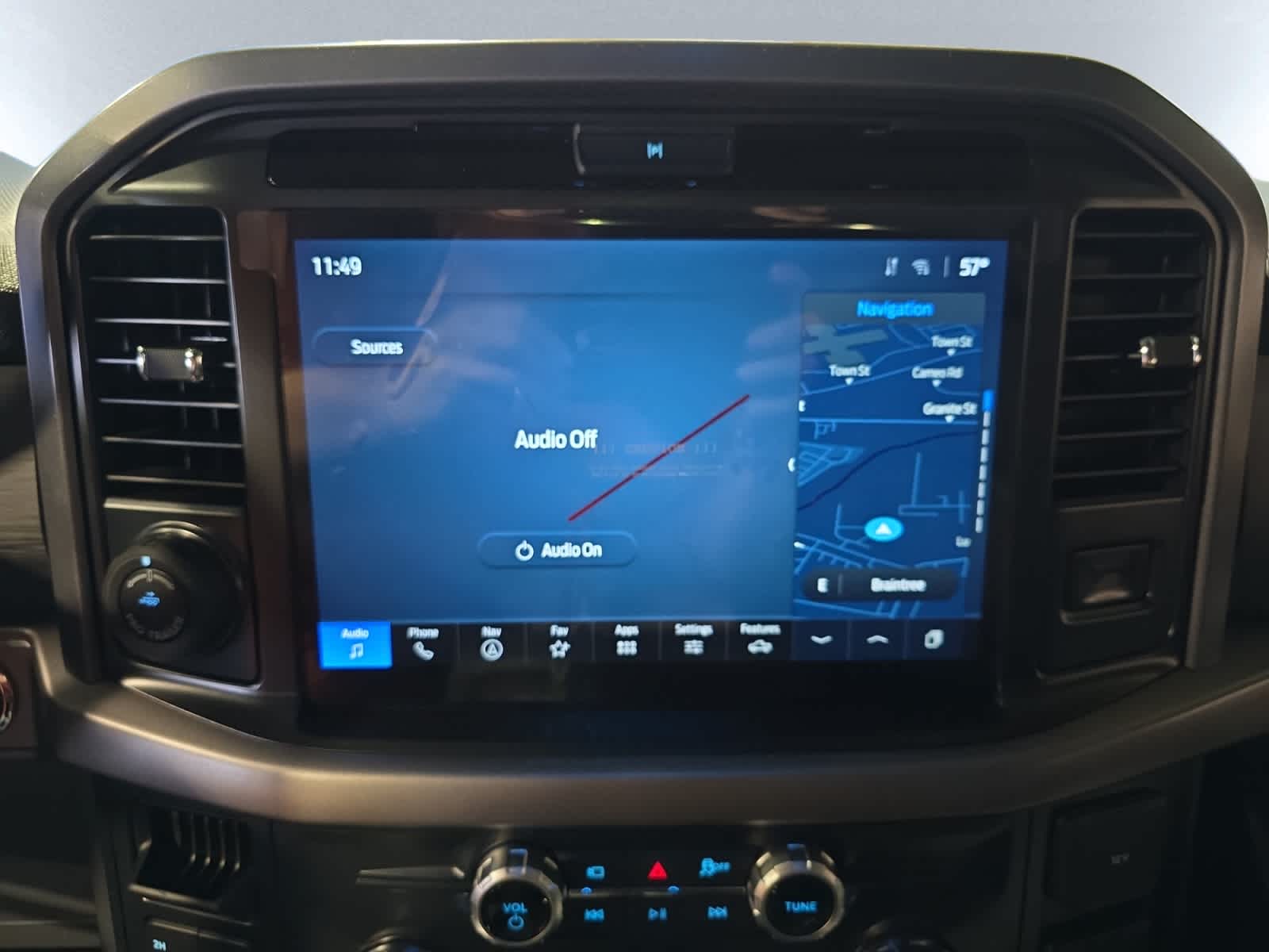 new 2025 Ford F-150 car, priced at $57,295