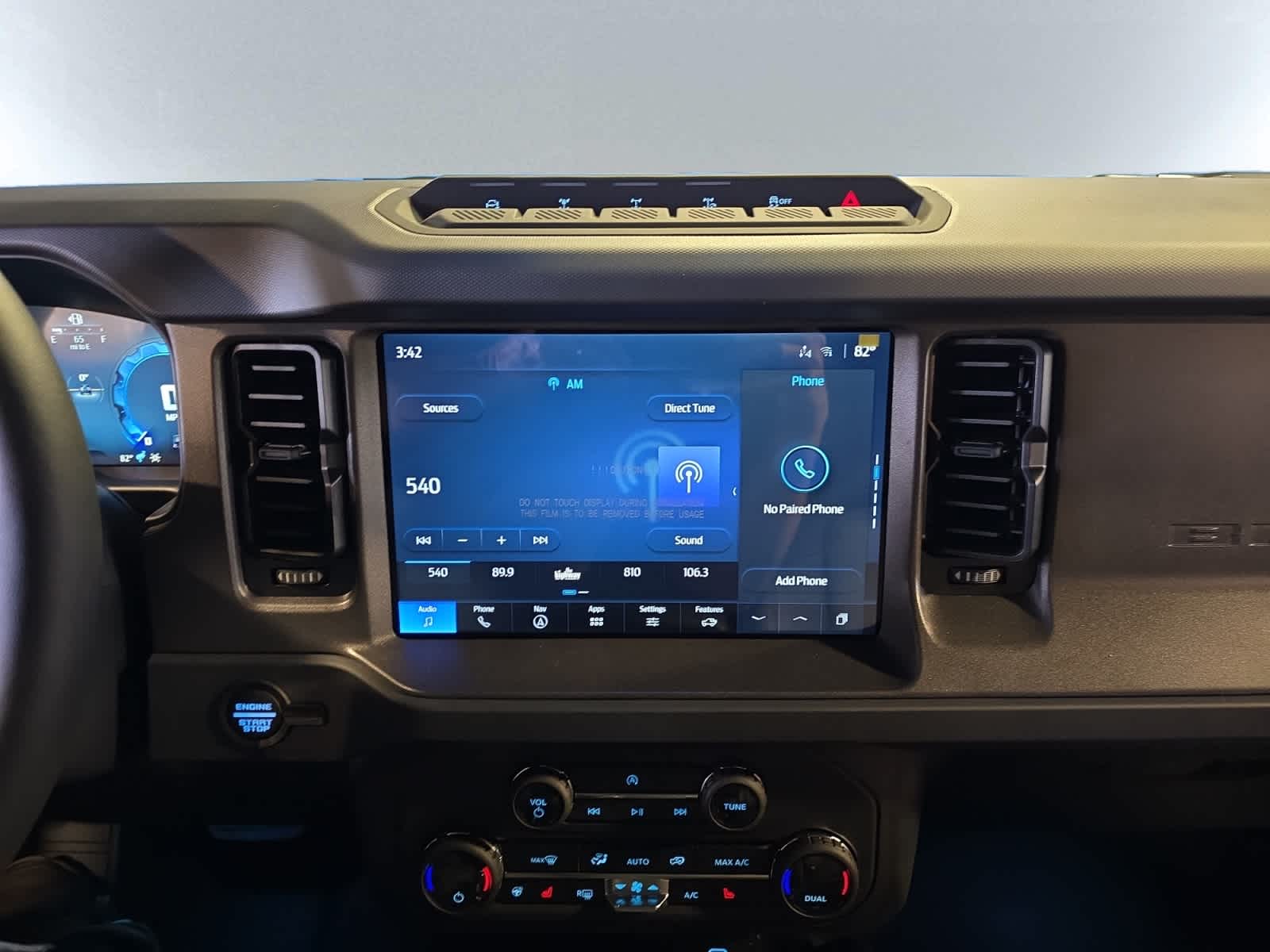 new 2025 Ford Bronco car, priced at $58,195