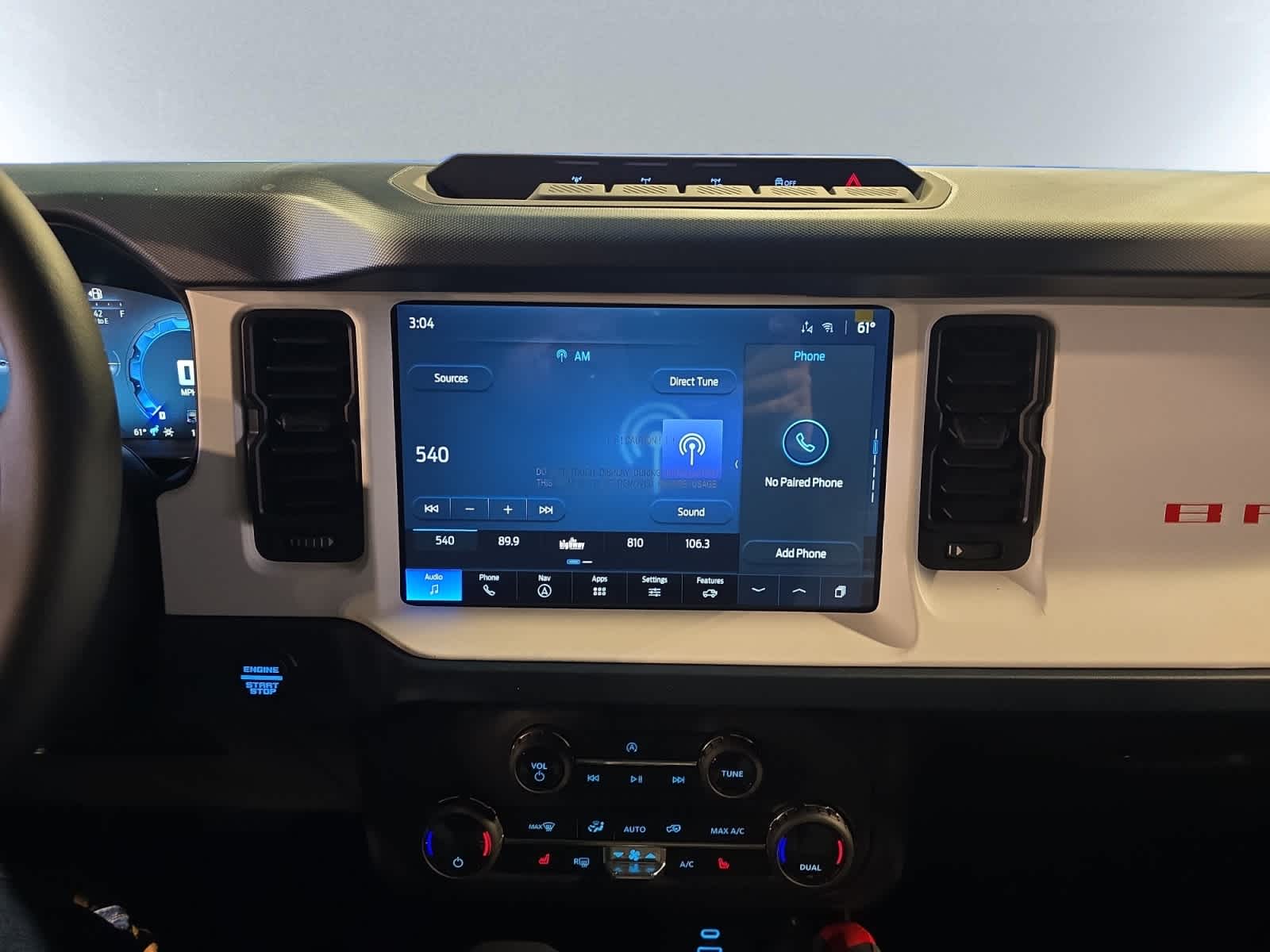 new 2025 Ford Bronco car, priced at $57,410