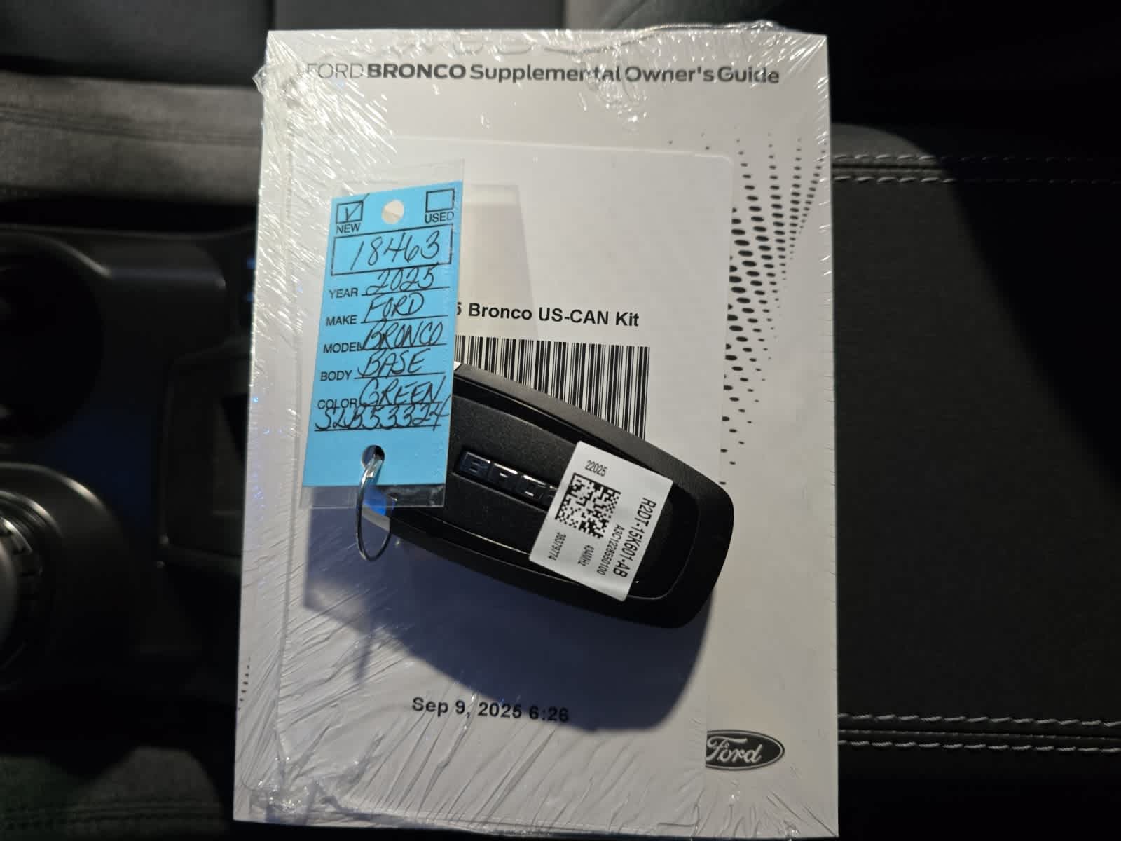 new 2025 Ford Bronco car, priced at $43,495