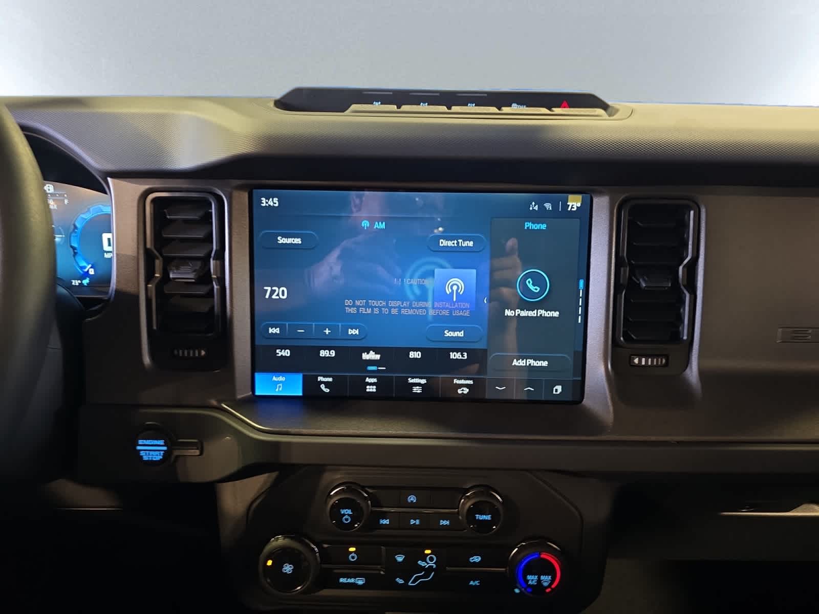 new 2025 Ford Bronco car, priced at $49,548