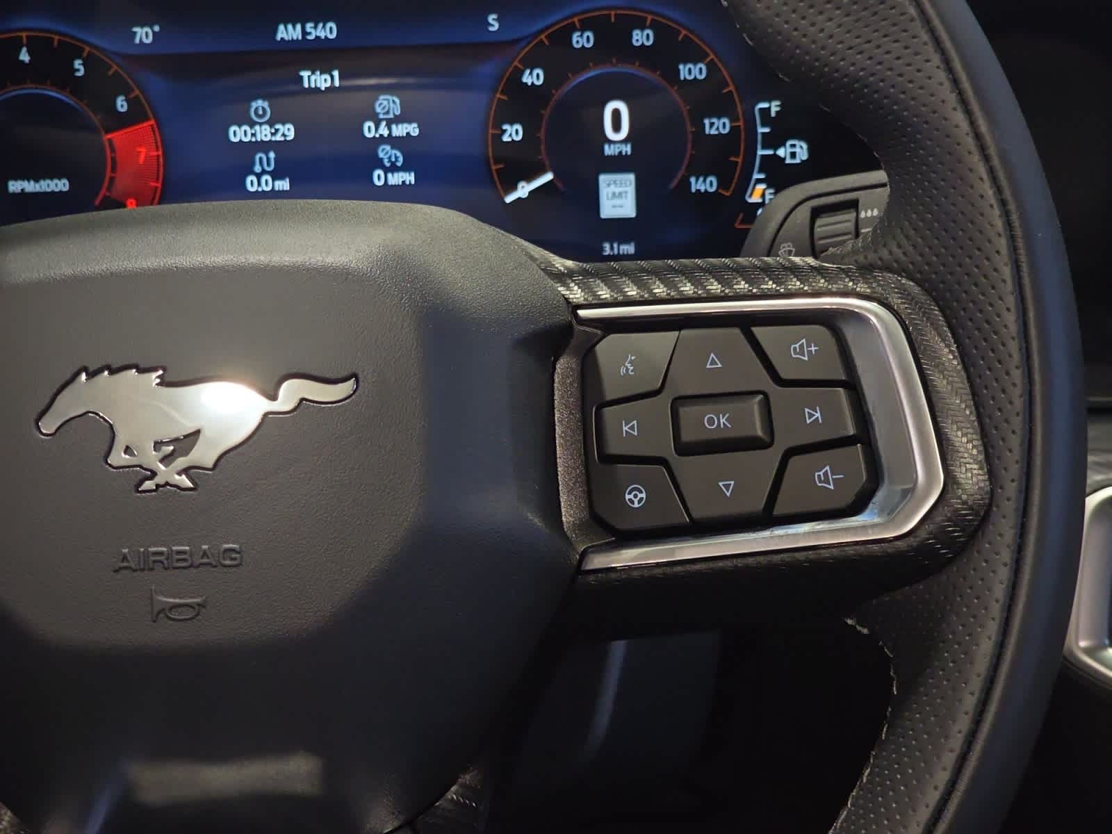 new 2025 Ford Mustang car, priced at $46,795