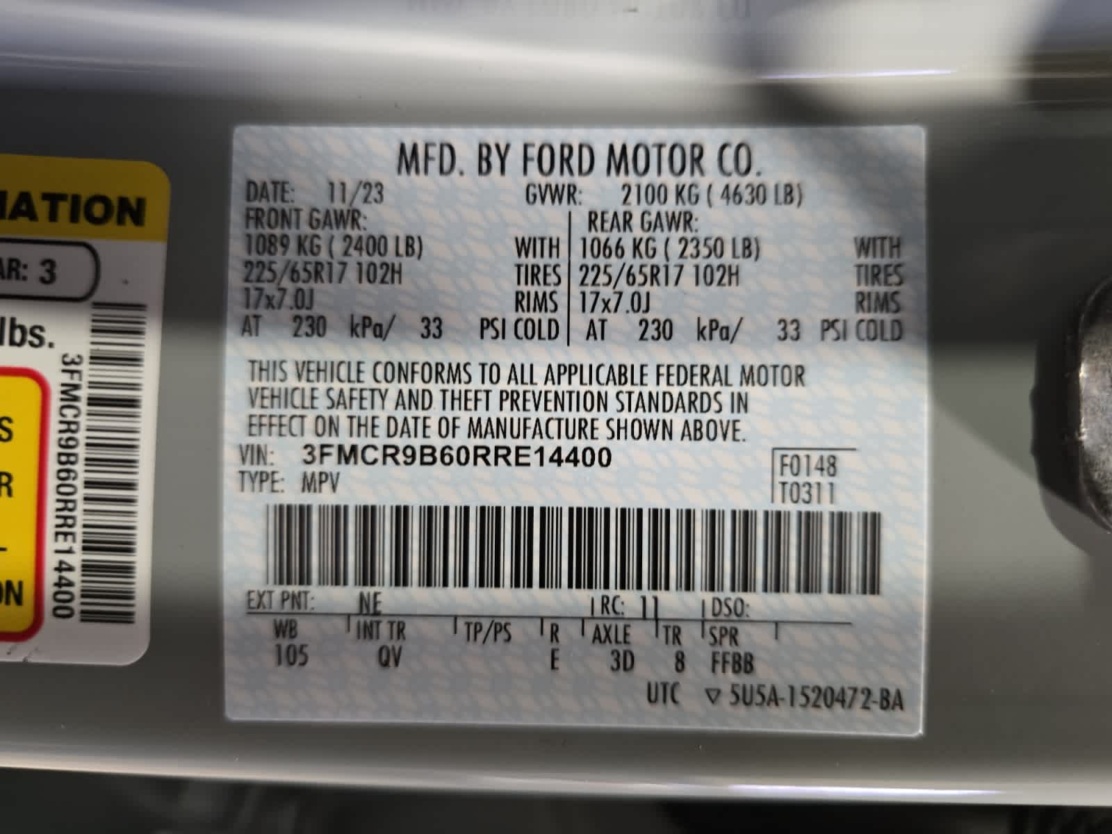 used 2024 Ford Bronco Sport car, priced at $29,285