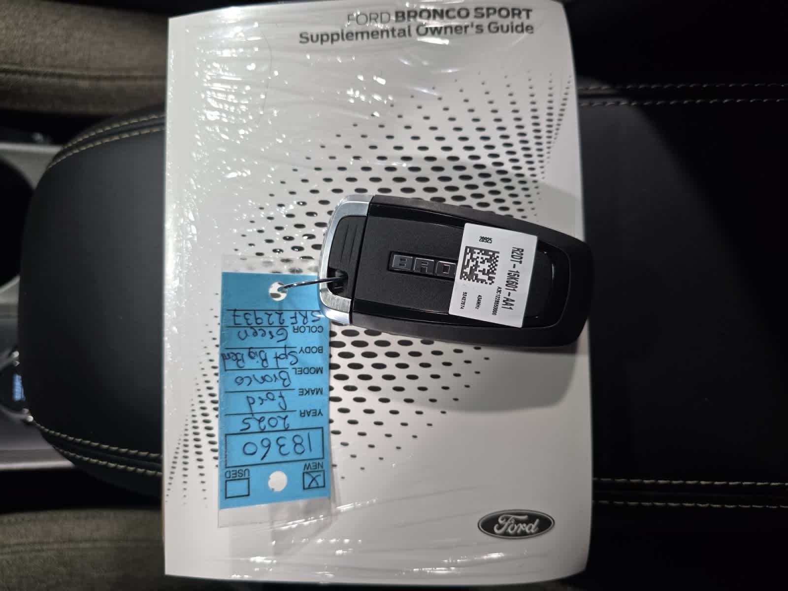 new 2025 Ford Bronco Sport car, priced at $32,595