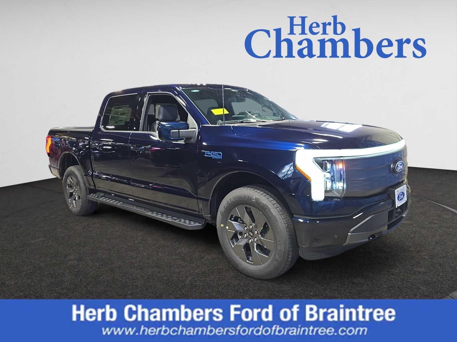 new 2025 Ford F-150 Lightning car, priced at $76,495