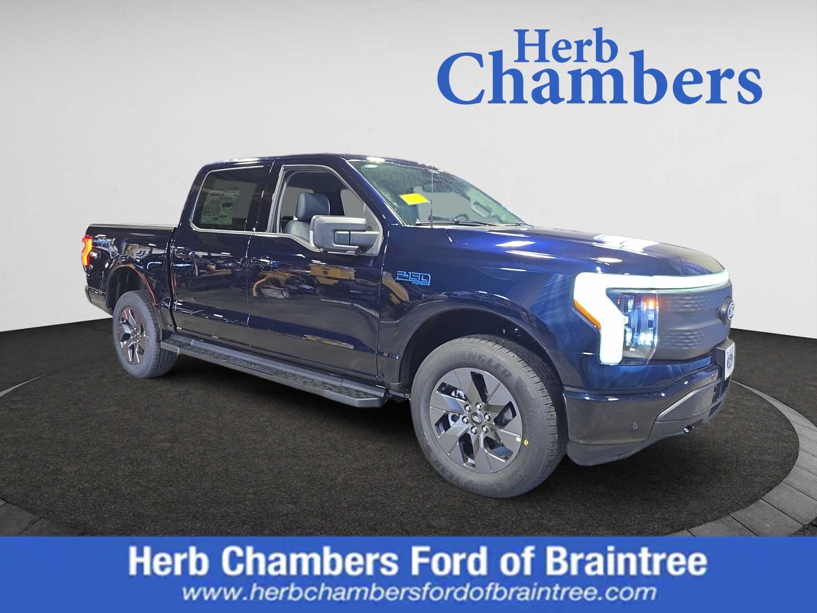 new 2025 Ford F-150 Lightning car, priced at $69,695