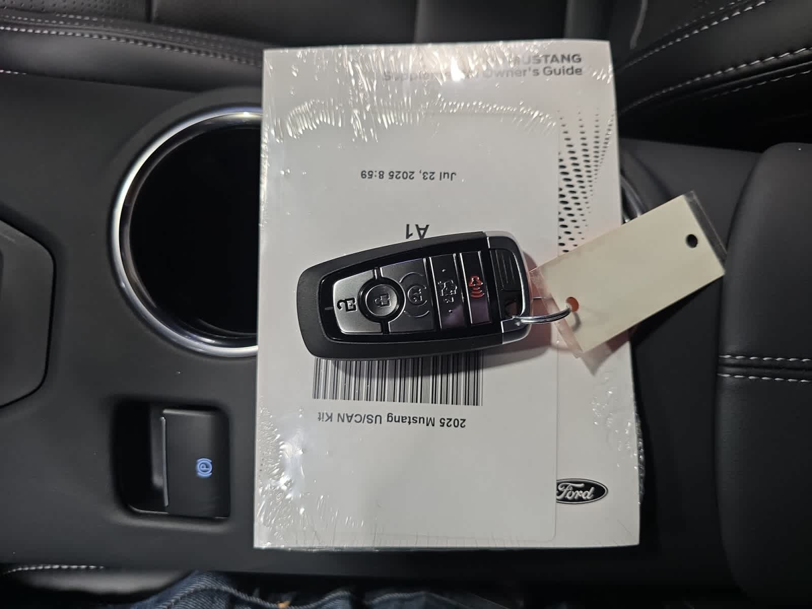 new 2025 Ford Mustang car, priced at $46,795