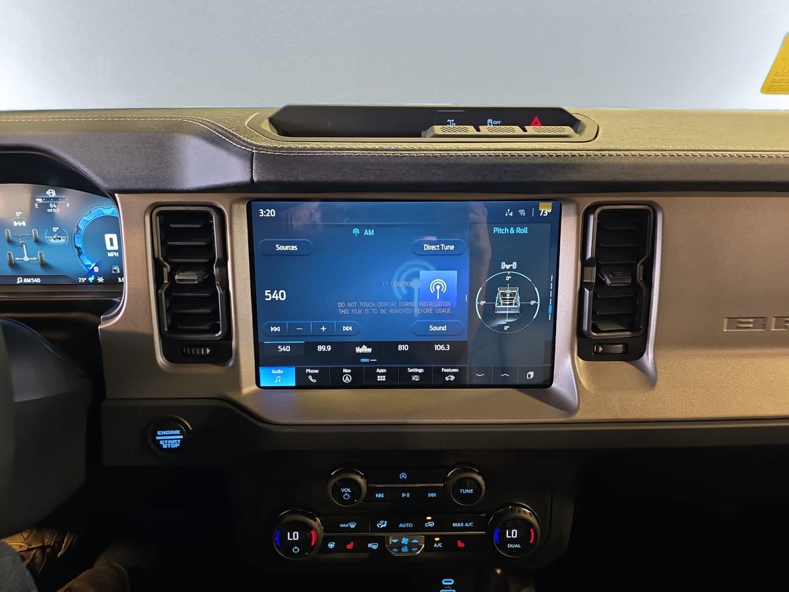 new 2025 Ford Bronco car, priced at $48,695