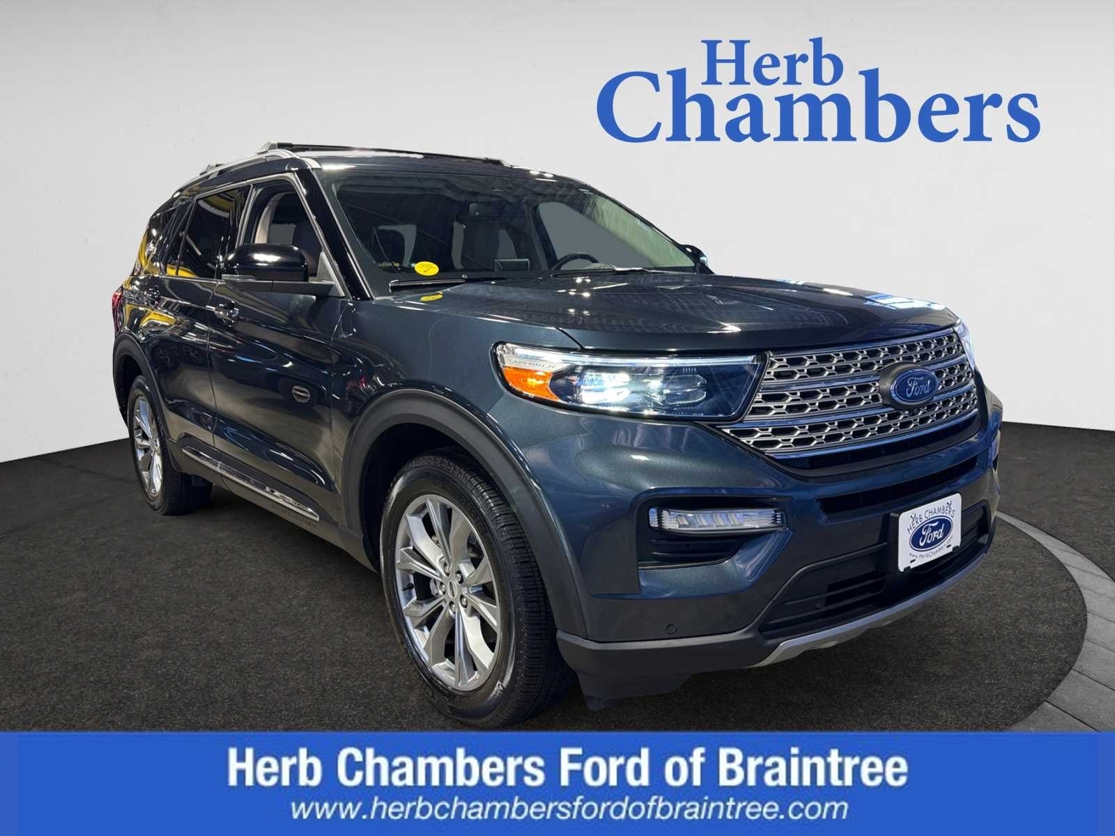 used 2022 Ford Explorer car, priced at $36,197