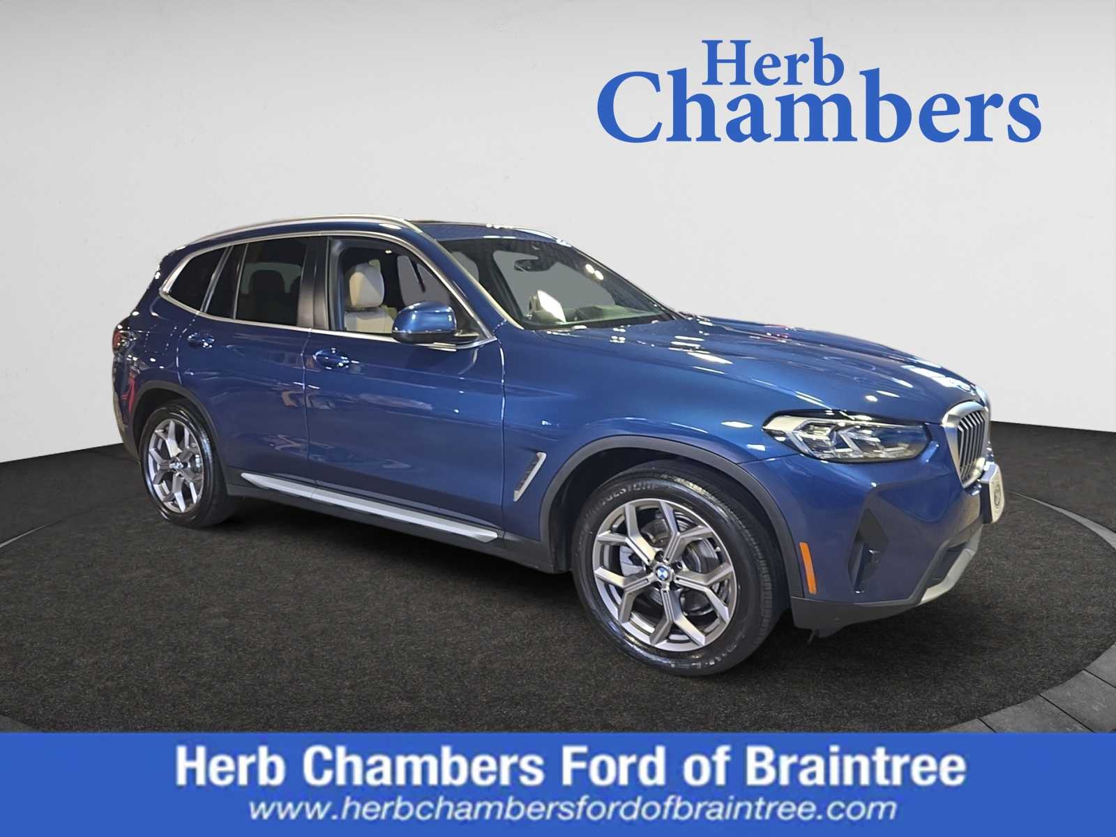 used 2022 BMW X3 car, priced at $30,473