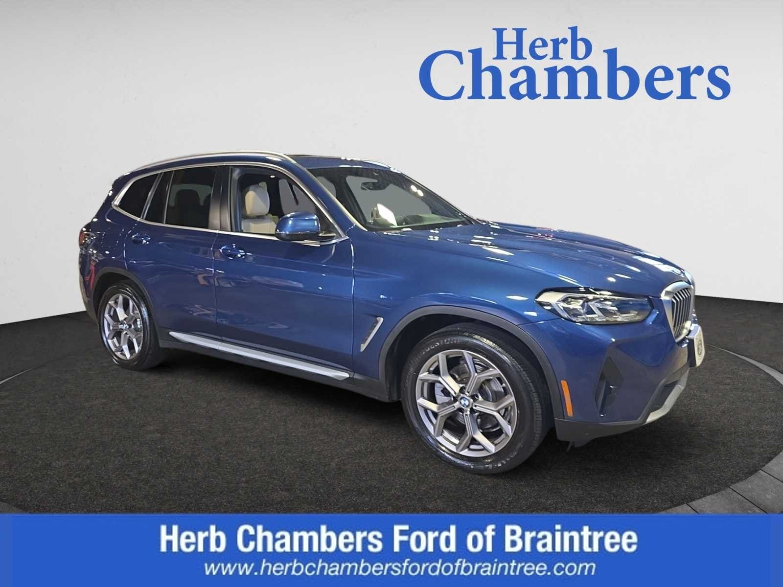 used 2022 BMW X3 car, priced at $28,463