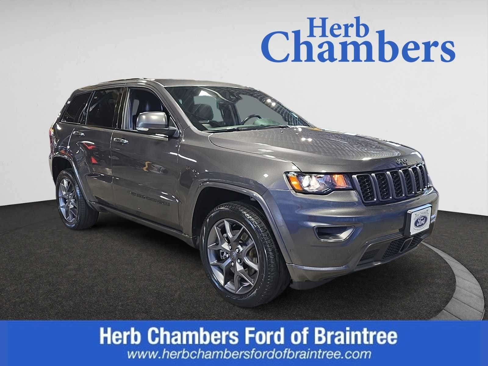 used 2021 Jeep Grand Cherokee car, priced at $30,684