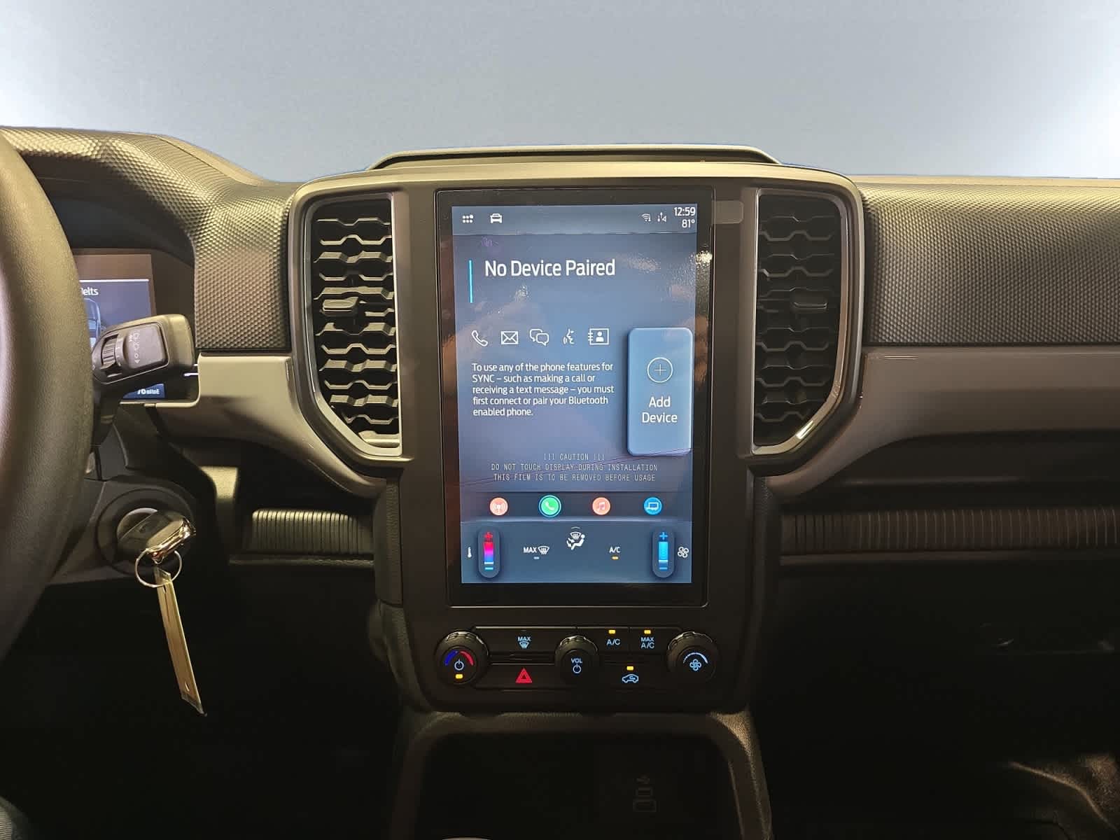 new 2025 Ford Ranger car, priced at $39,275