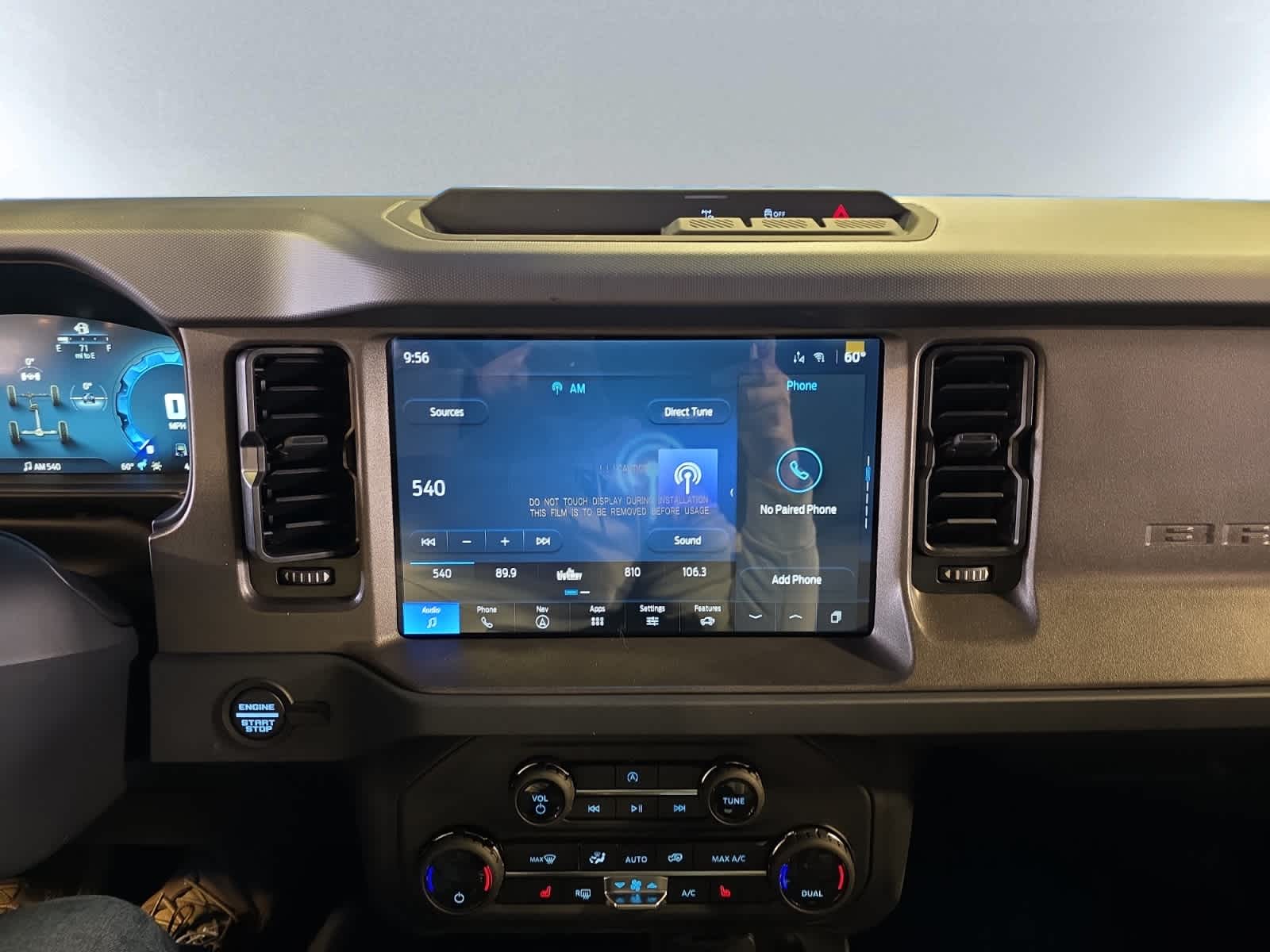 new 2025 Ford Bronco car, priced at $49,695