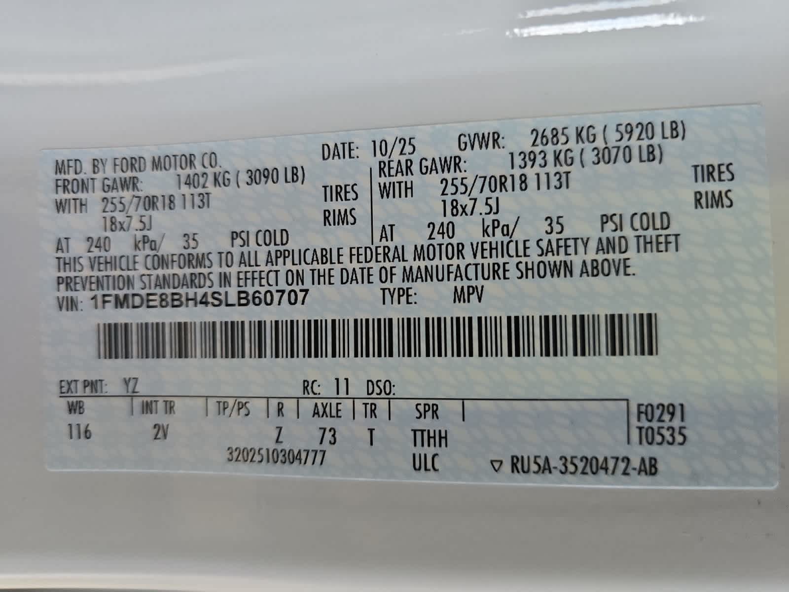 new 2025 Ford Bronco car, priced at $48,295