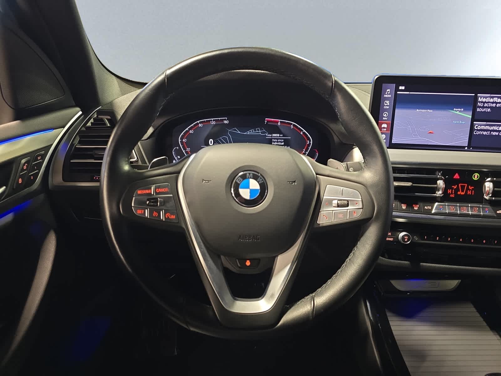 used 2022 BMW X3 car, priced at $33,873