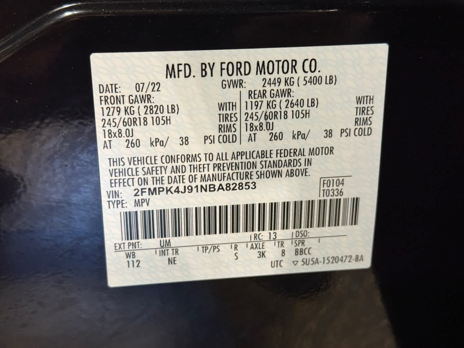 used 2022 Ford Edge car, priced at $26,480