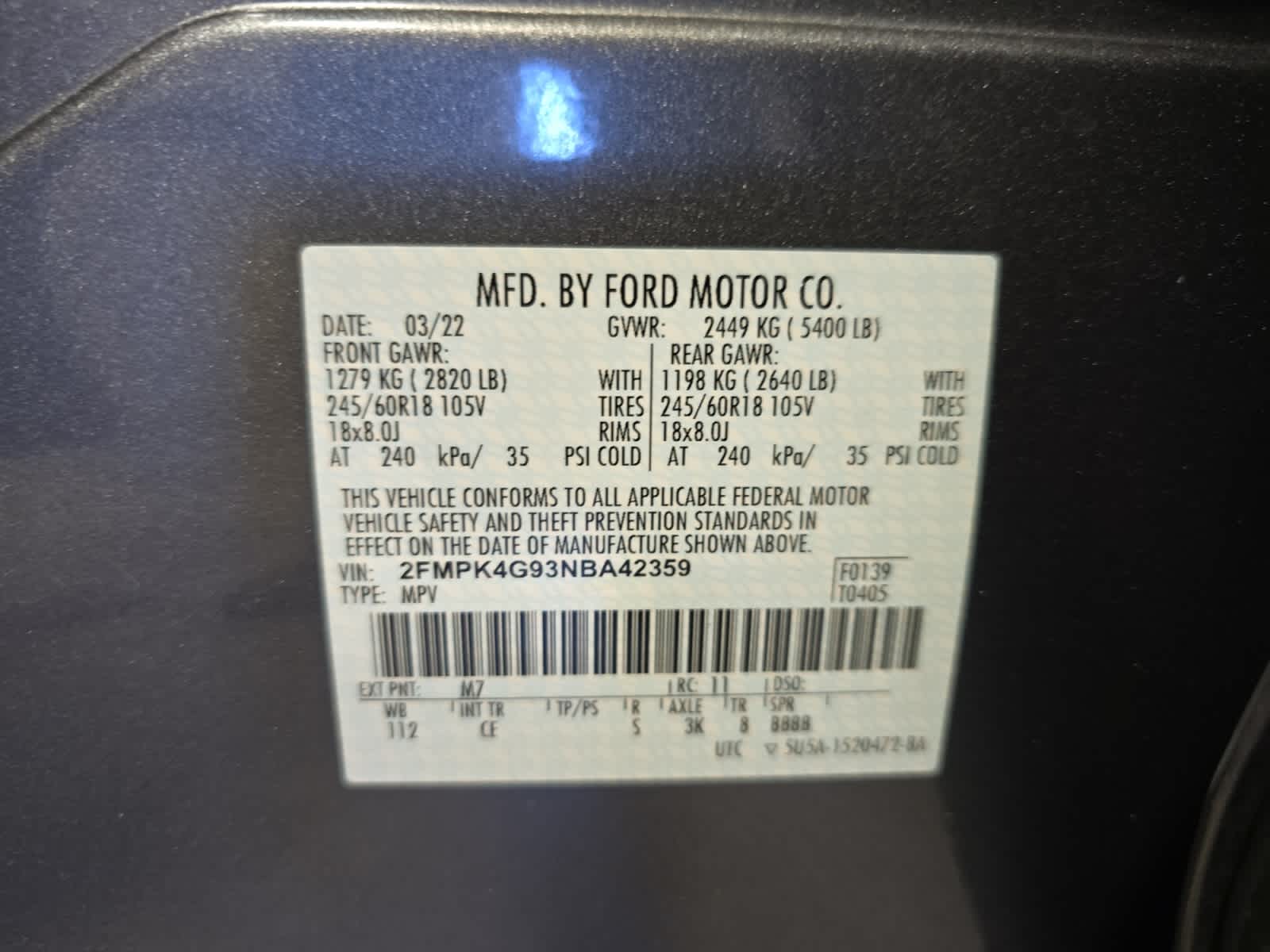 used 2022 Ford Edge car, priced at $25,847