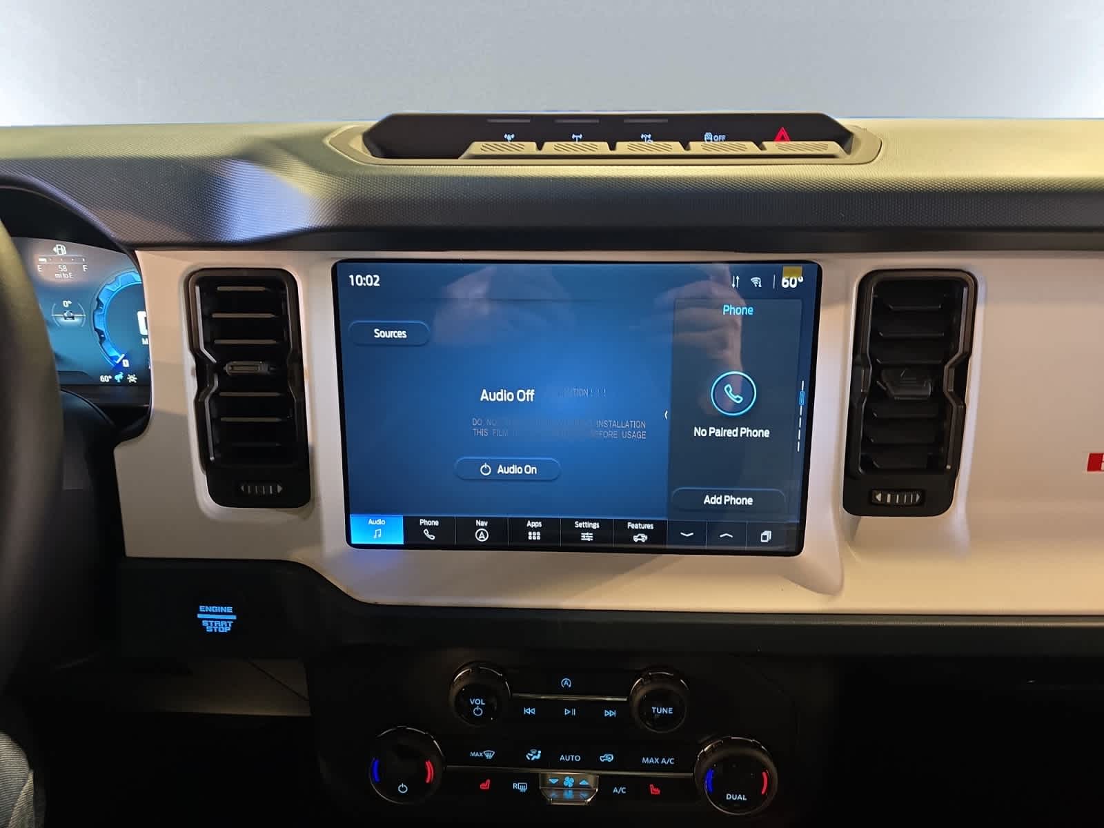 new 2025 Ford Bronco car, priced at $57,905