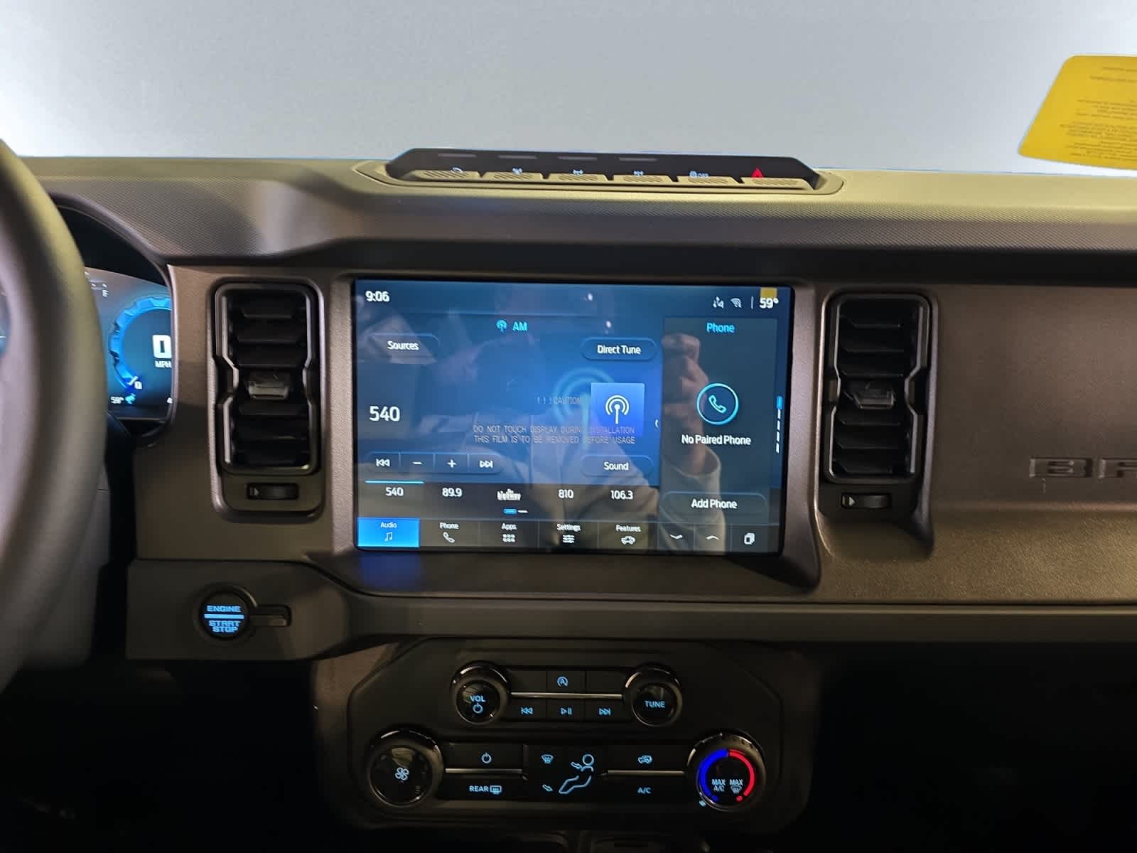 new 2025 Ford Bronco car, priced at $53,595