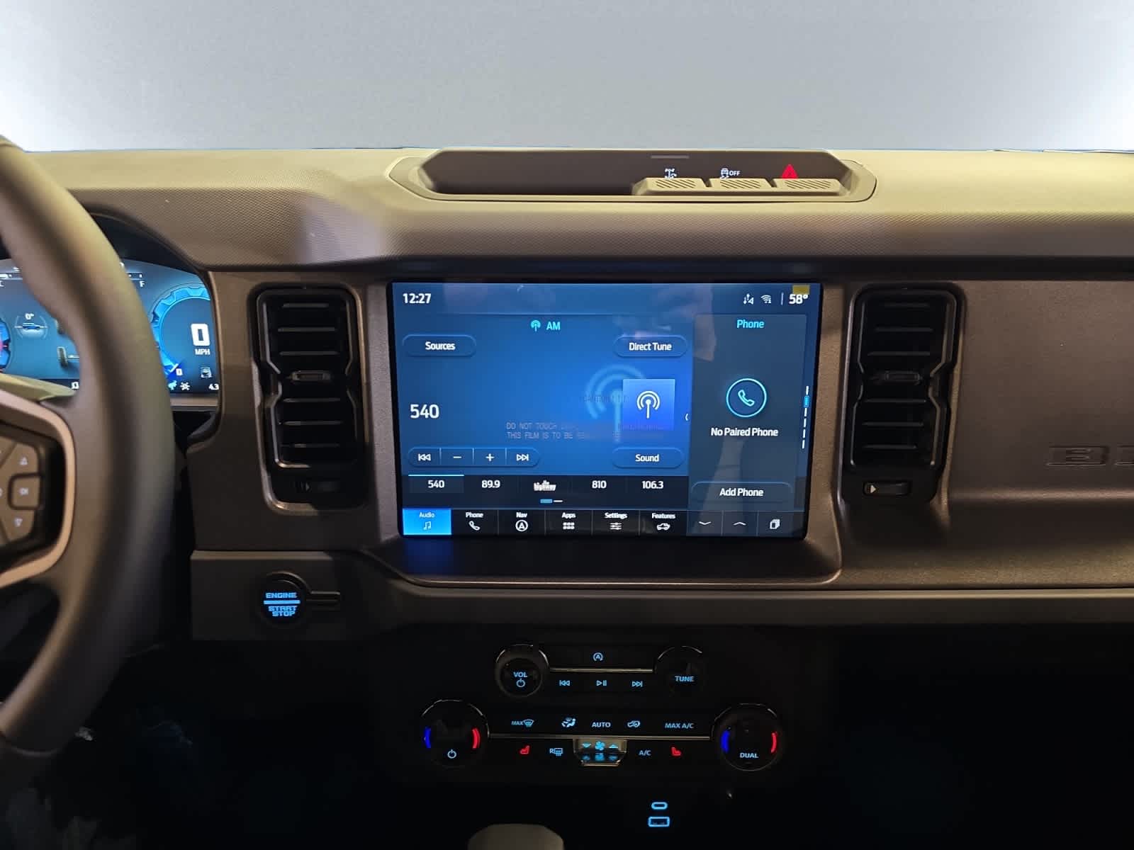 new 2025 Ford Bronco car, priced at $49,195