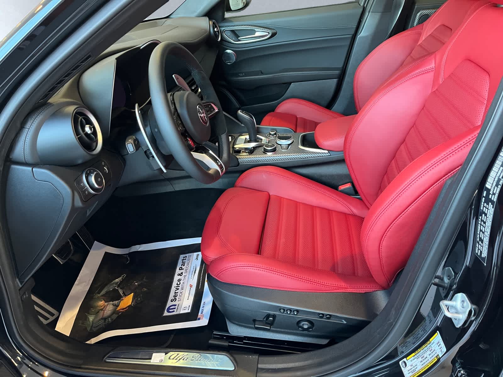 new 2024 Alfa Romeo Giulia car, priced at $90,825