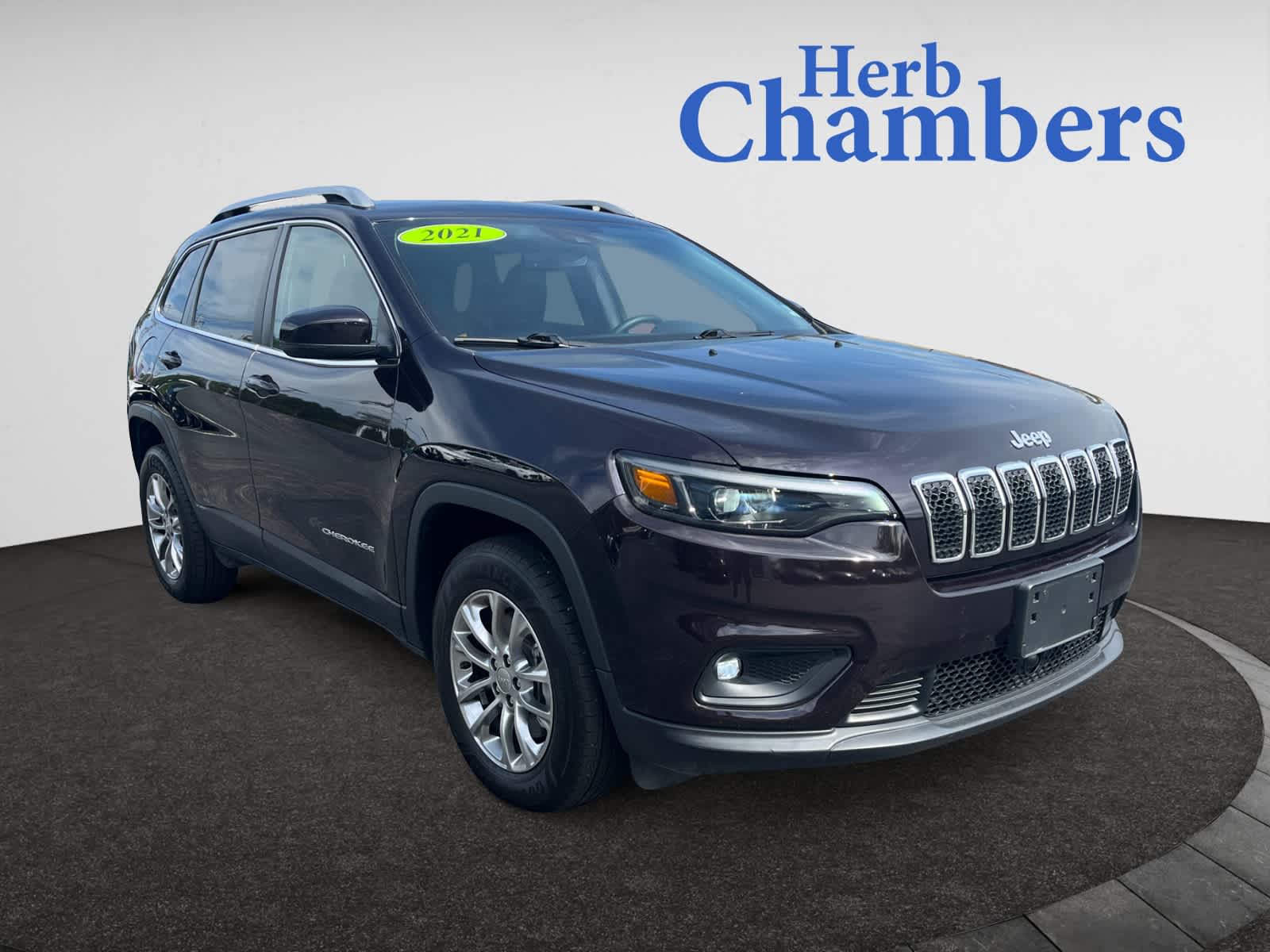 used 2021 Jeep Cherokee car, priced at $23,716