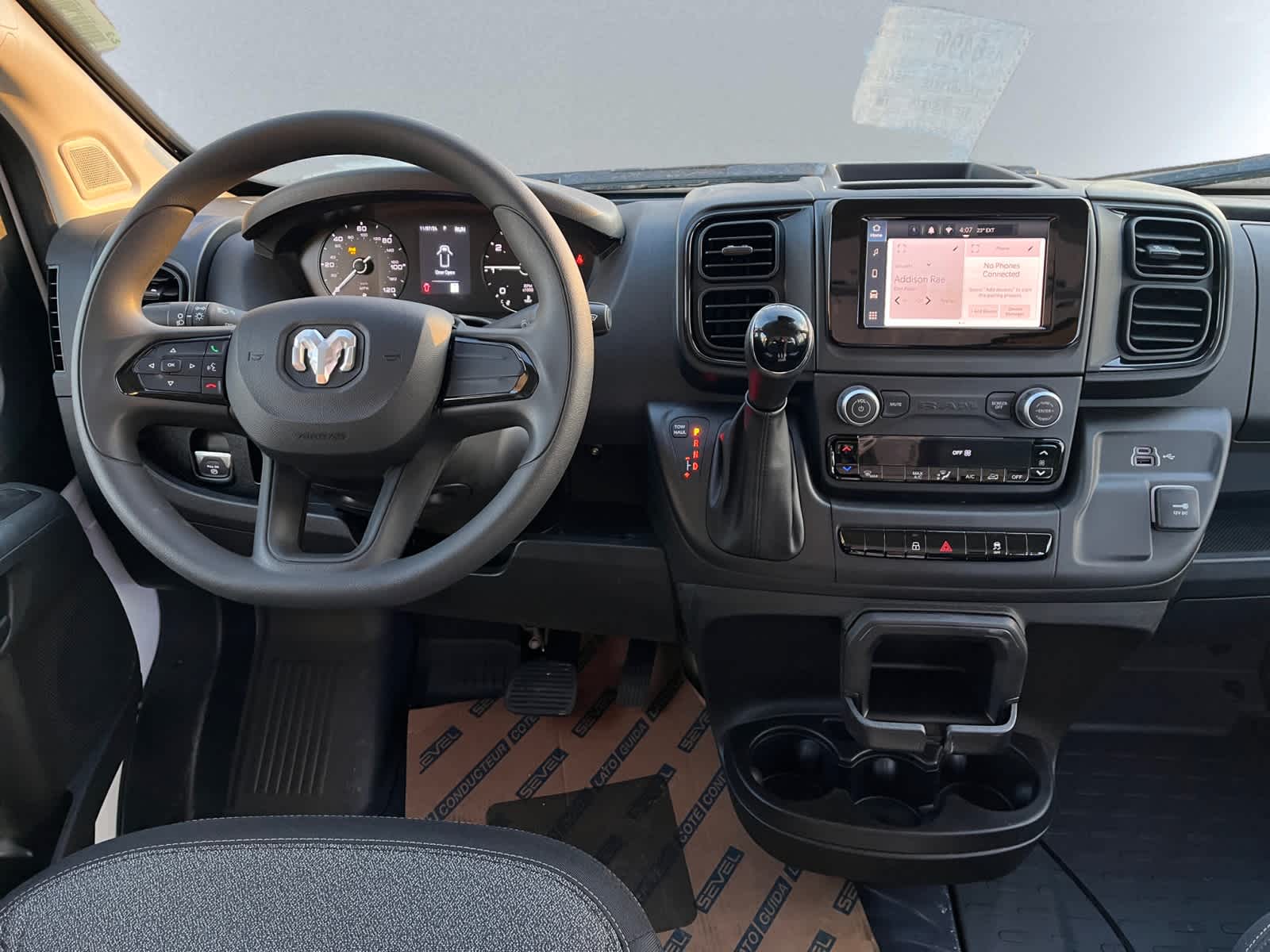 new 2025 Ram ProMaster car, priced at $53,150