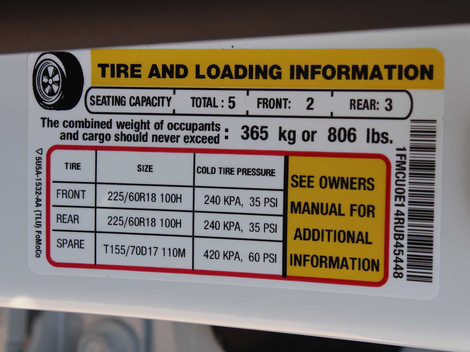 new 2024 Ford Escape car, priced at $41,500