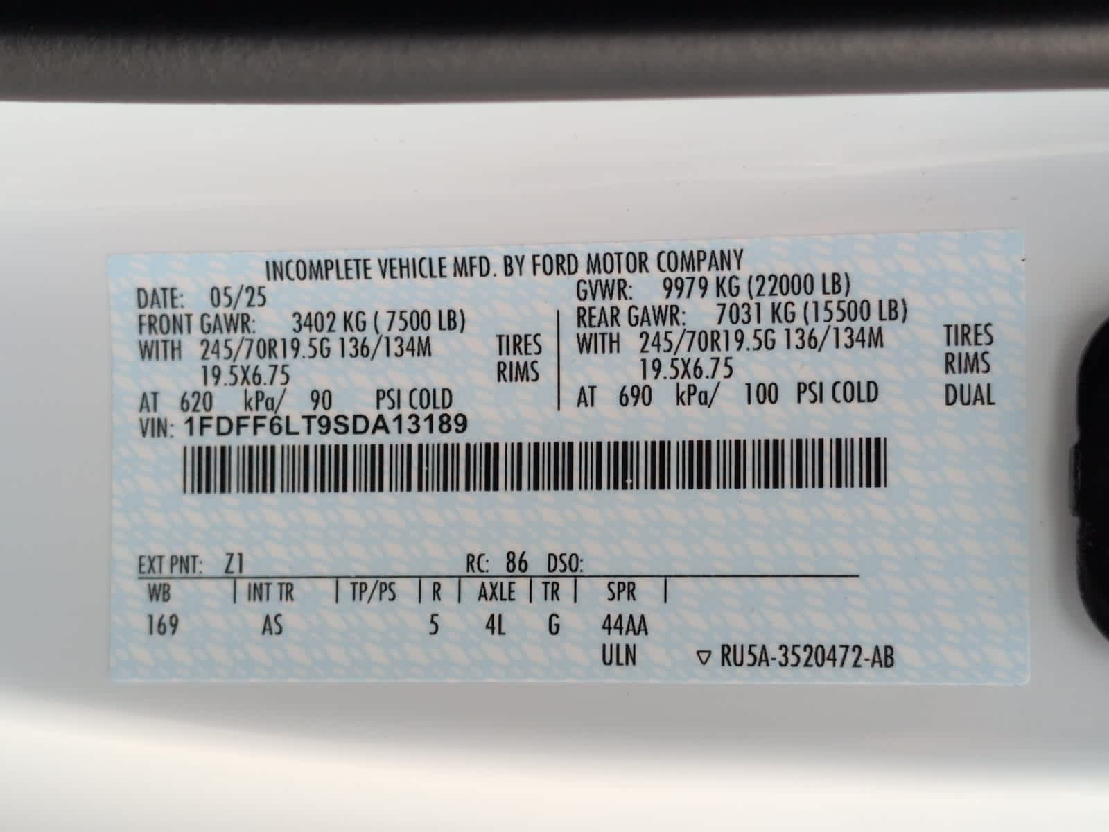 new 2025 Ford Super Duty F-600 DRW car, priced at $88,720