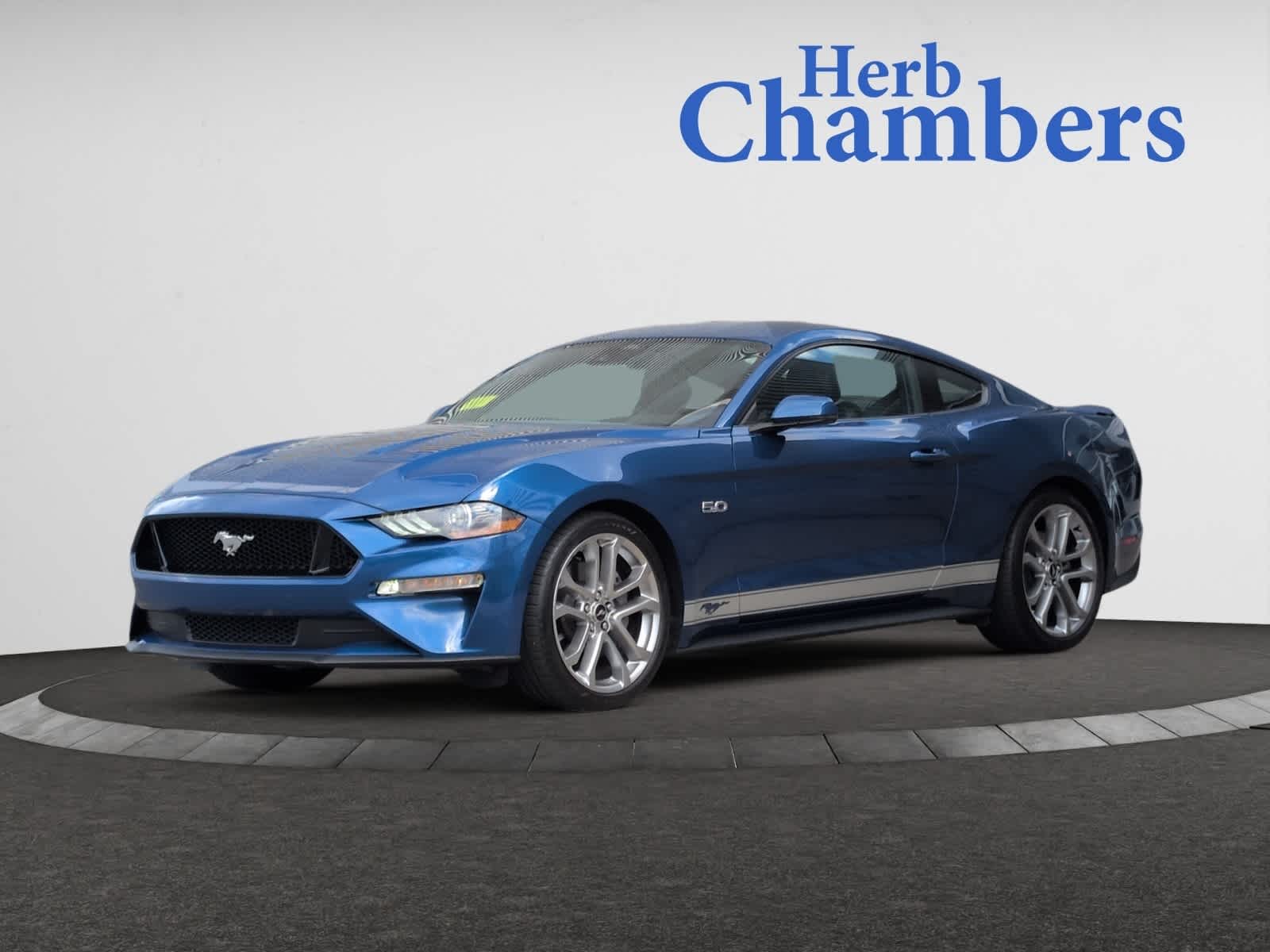 used 2022 Ford Mustang car, priced at $38,497