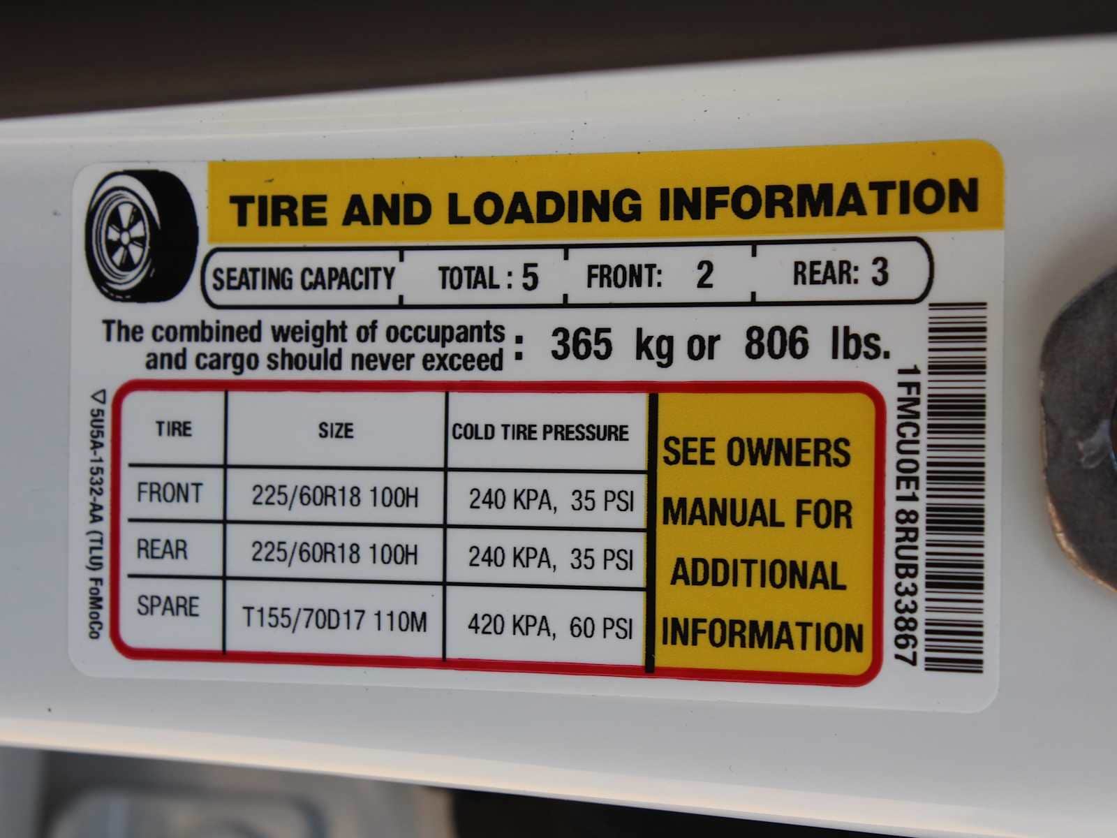 new 2024 Ford Escape car, priced at $41,000
