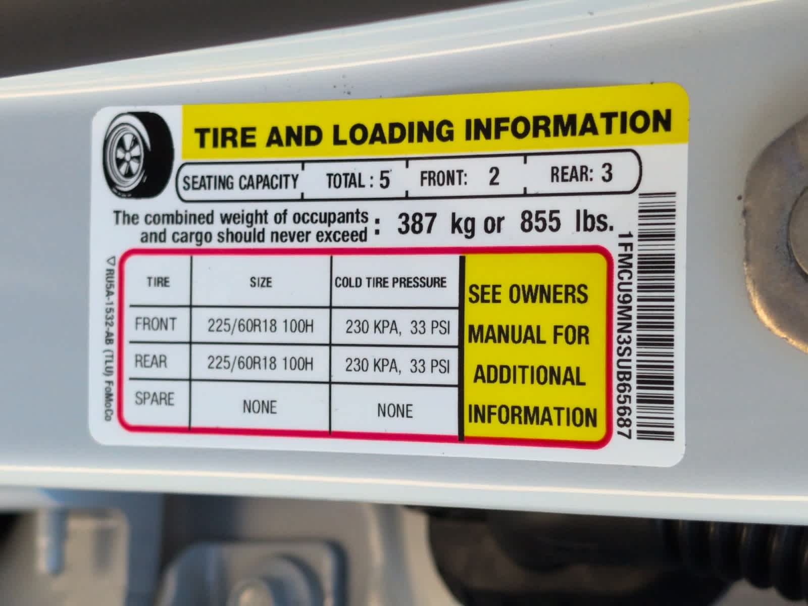 new 2025 Ford Escape car, priced at $35,136