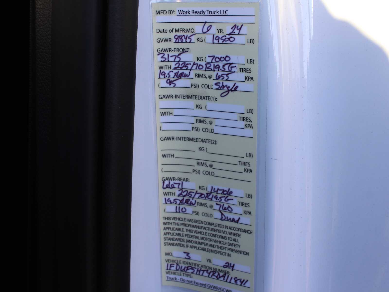 new 2024 Ford Super Duty F-550 DRW car, priced at $89,998