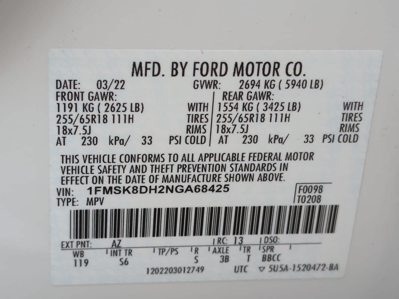 used 2022 Ford Explorer car, priced at $33,297