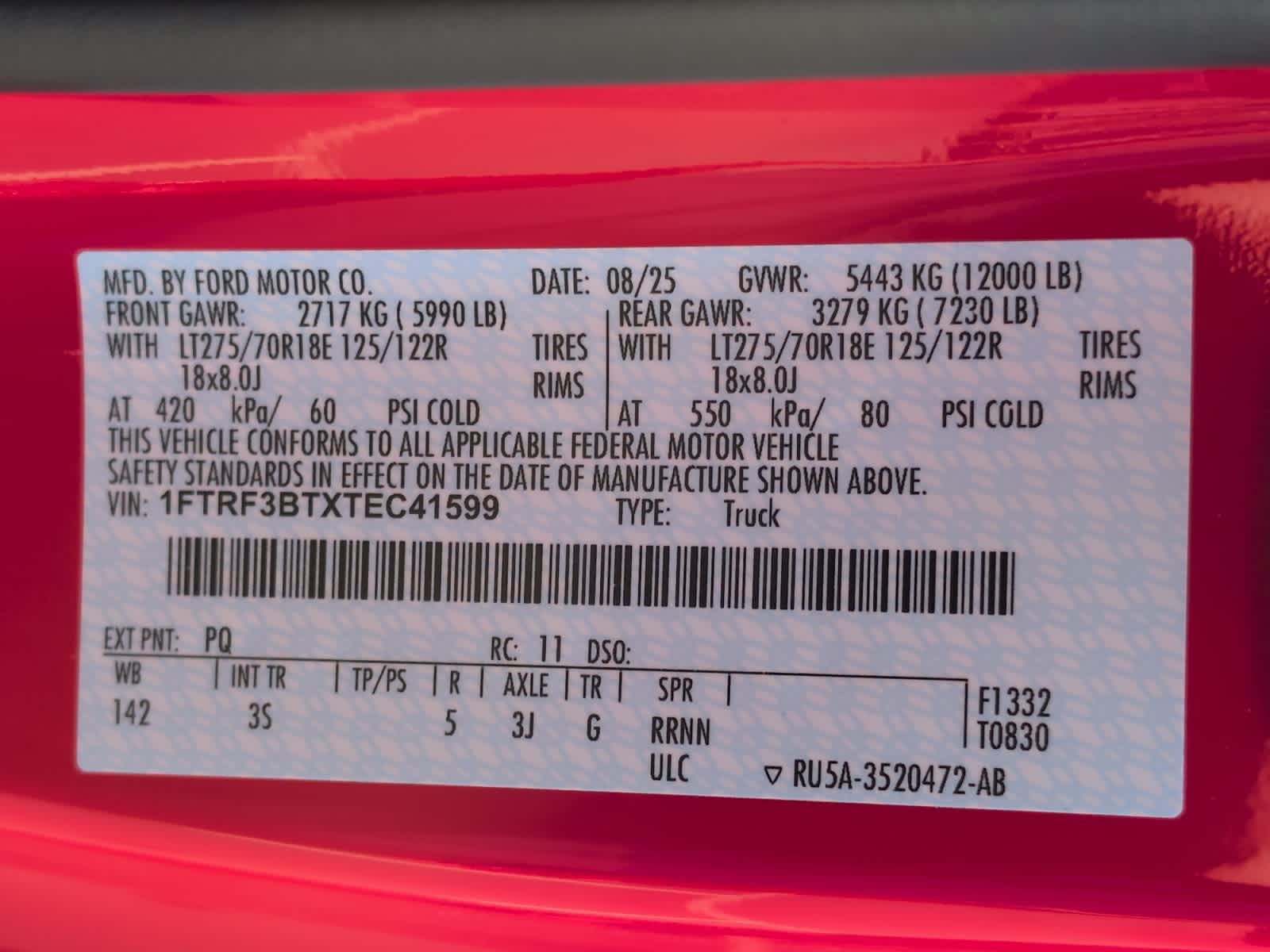 new 2026 Ford Super Duty F-350 SRW car, priced at $69,910