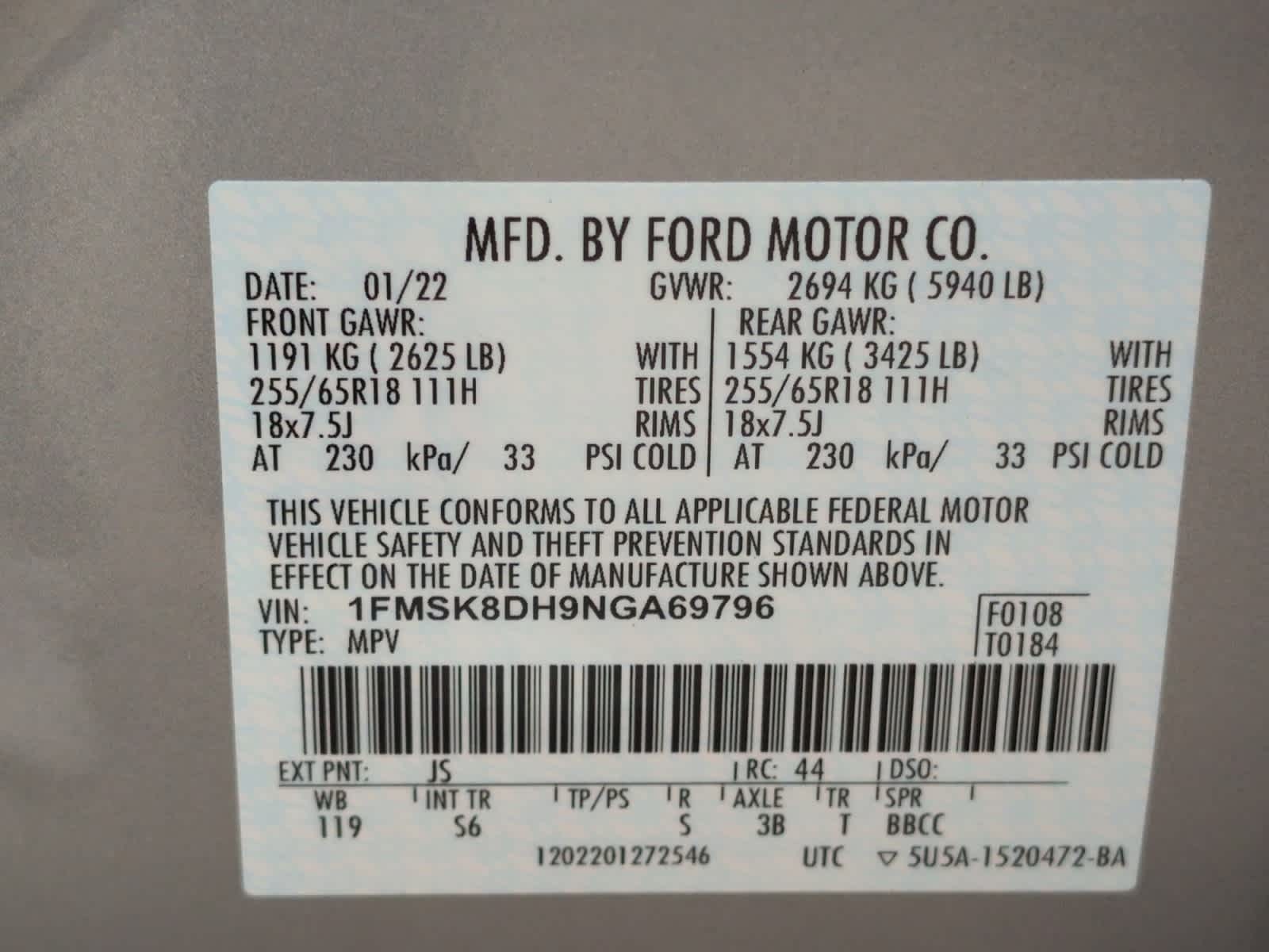 used 2022 Ford Explorer car, priced at $34,297