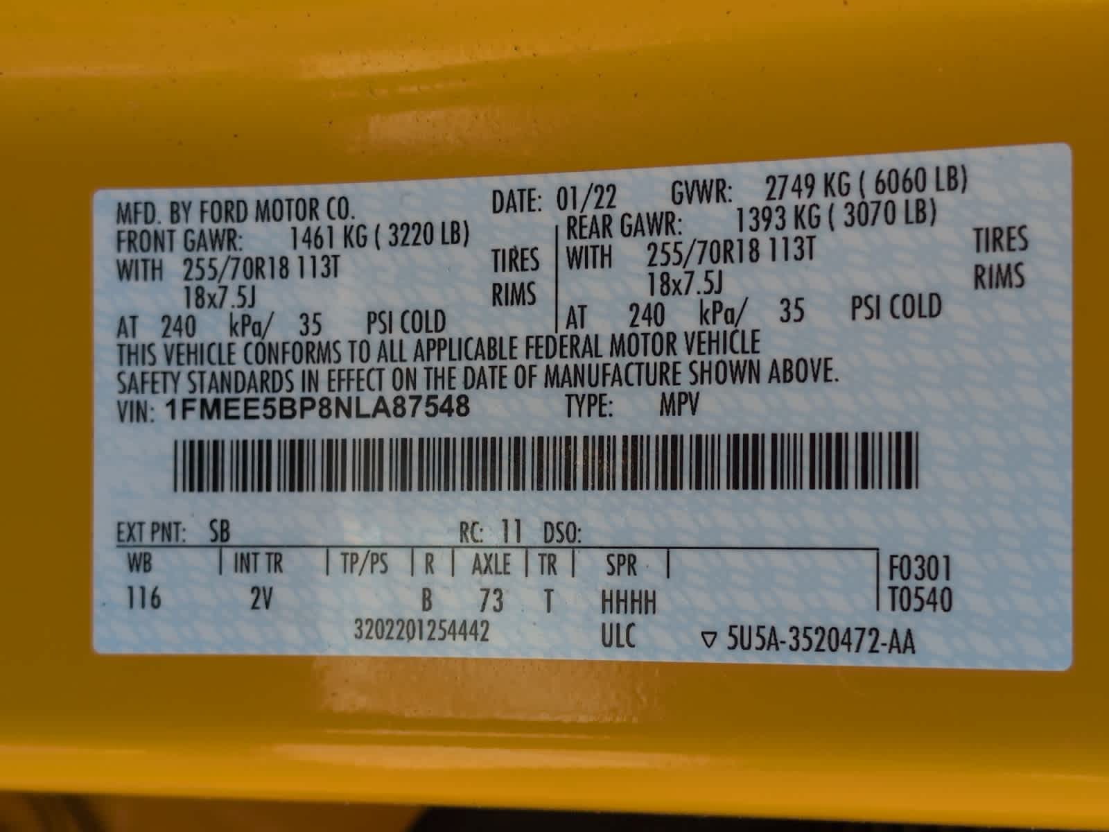 used 2022 Ford Bronco car, priced at $41,297