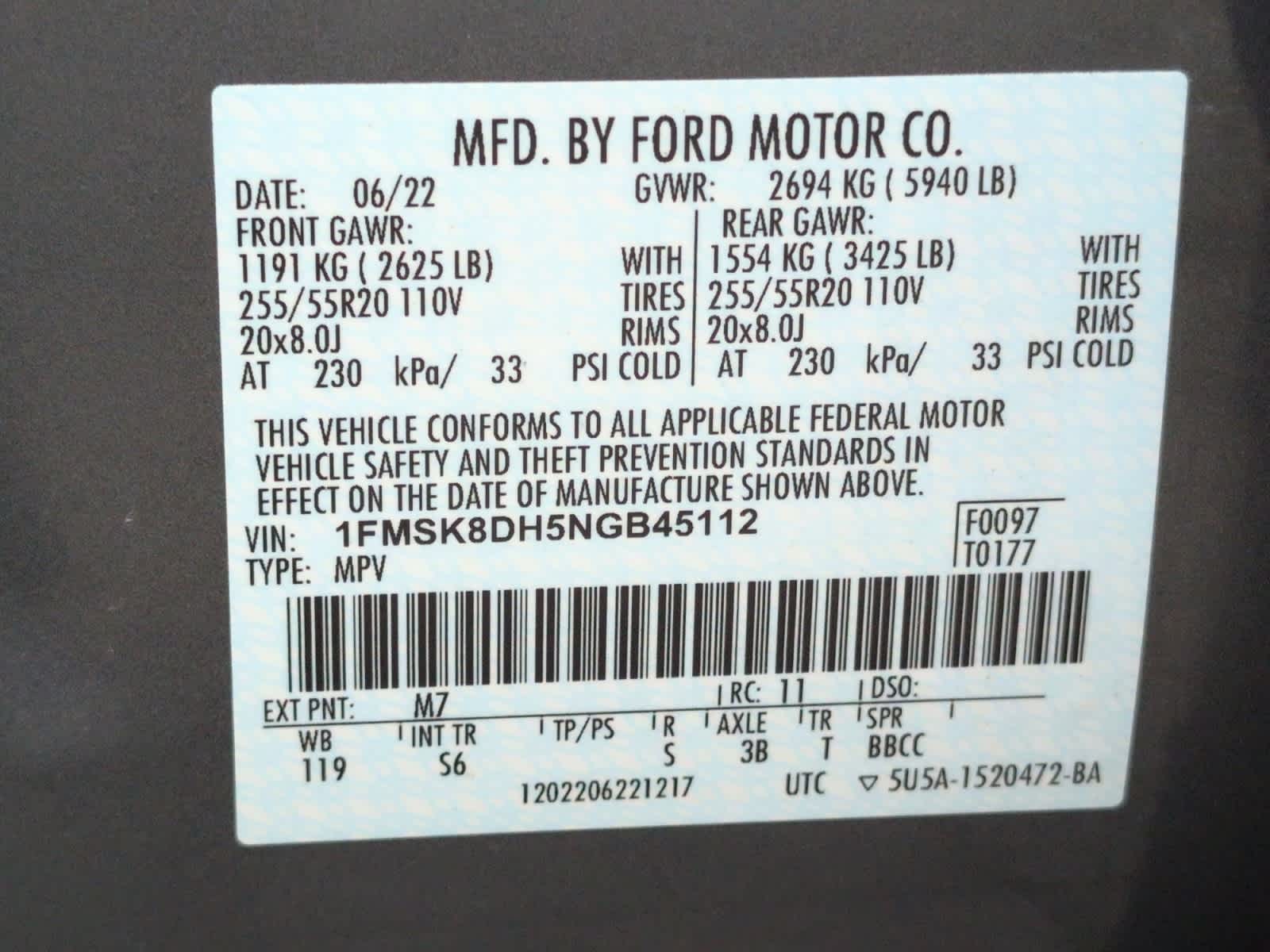 used 2022 Ford Explorer car, priced at $33,497