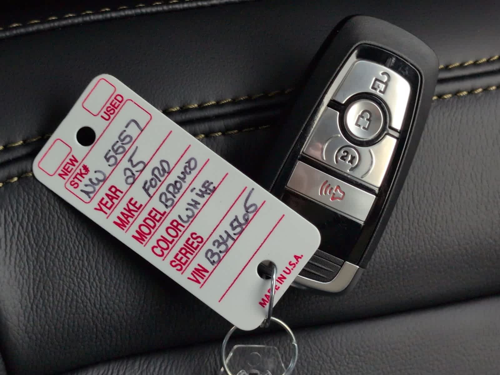 new 2025 Ford Bronco car, priced at $69,675