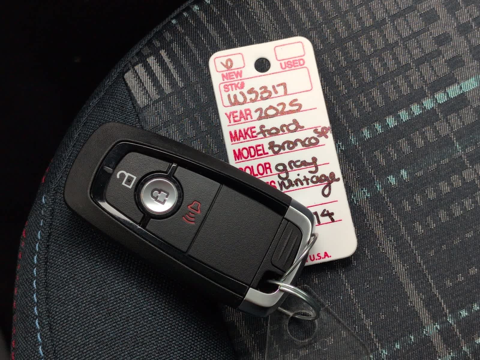 new 2025 Ford Bronco Sport car, priced at $38,667