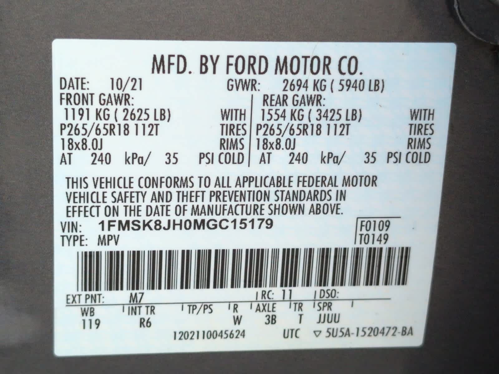 used 2021 Ford Explorer car, priced at $29,497