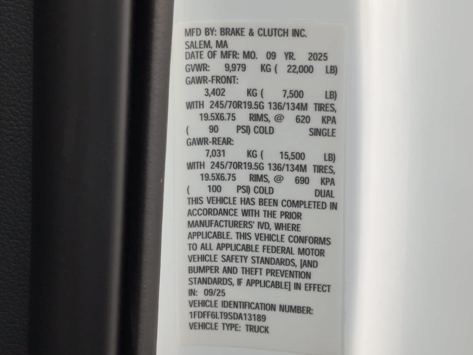 new 2025 Ford Super Duty F-600 DRW car, priced at $88,720