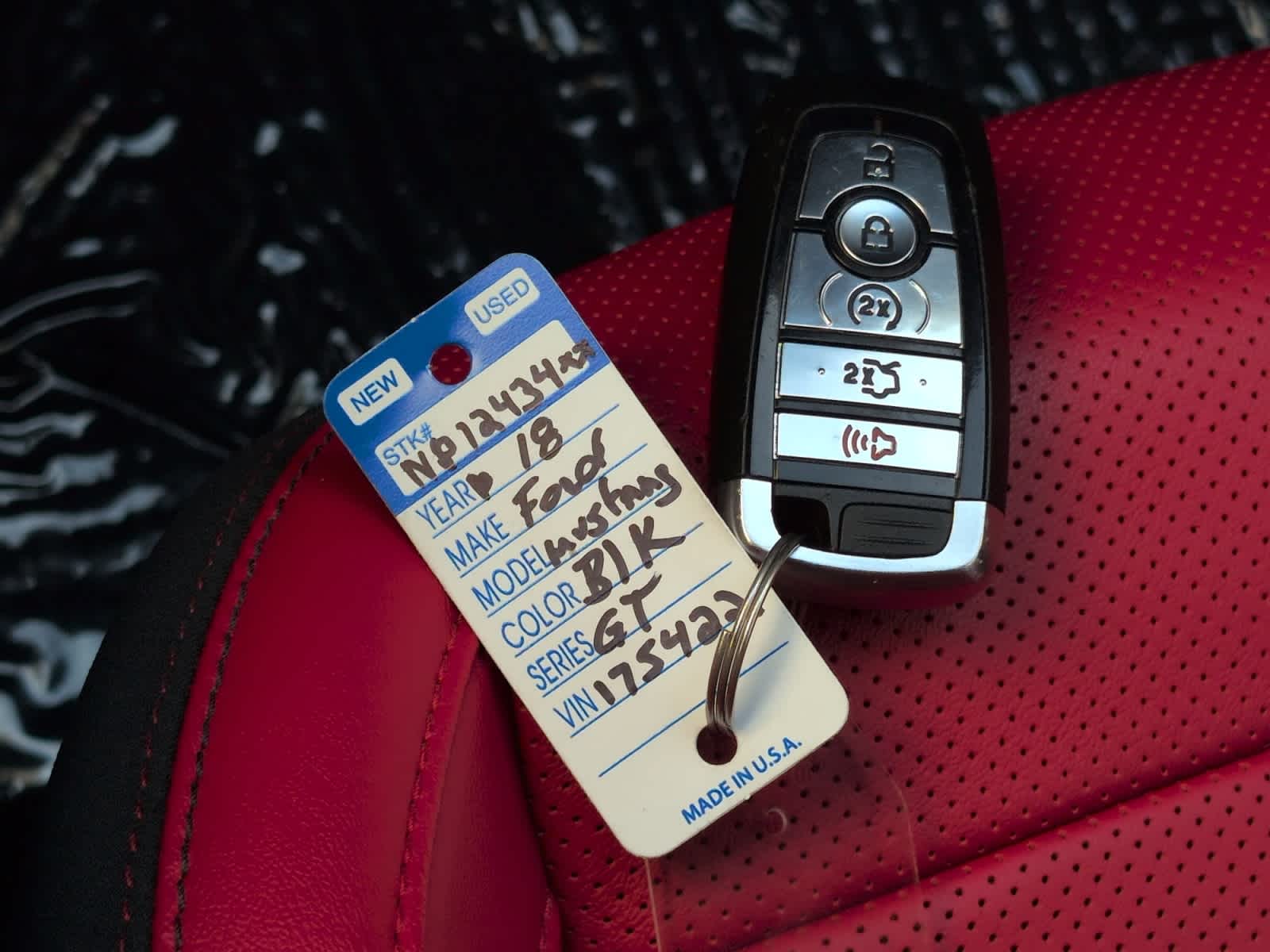 used 2018 Ford Mustang car, priced at $38,497