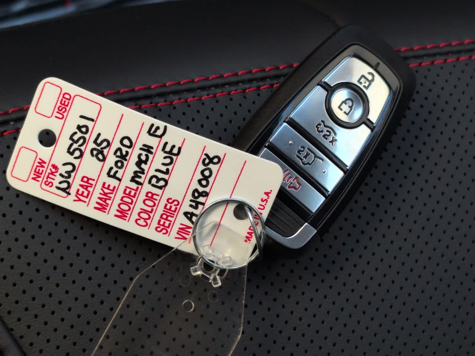 new 2025 Ford Mustang Mach-E car, priced at $55,730